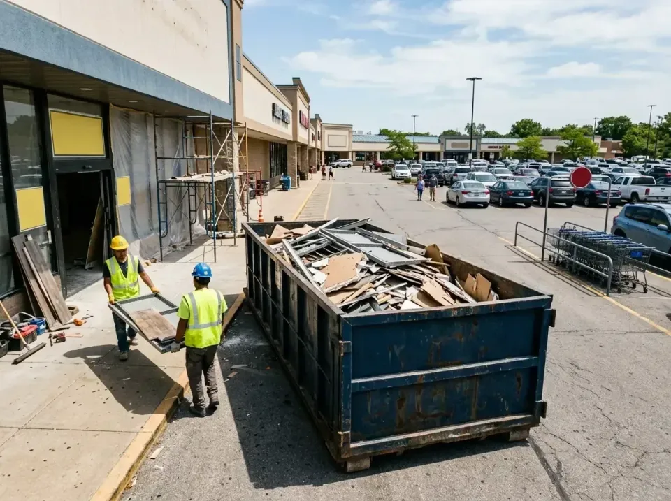 retail-store-renovation-debris-003 — frequently asked questions, Roll-off Dumpster Rentals in Parkston, SD